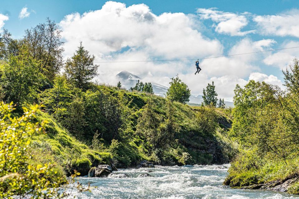 Akureyri: Zipline Tour - Activity Duration