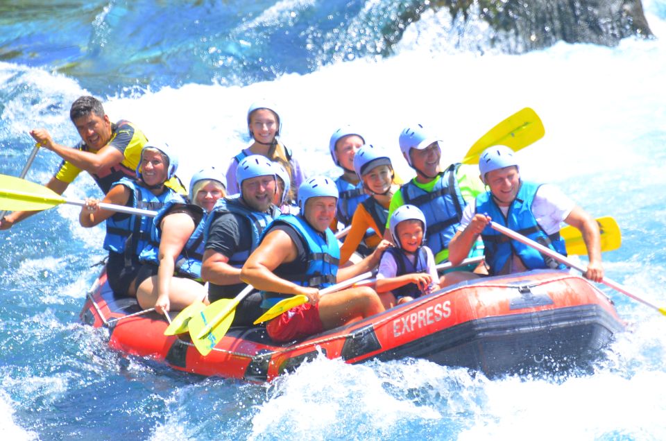 Alanya: Full Day Whitewater Rafting With Lunch and Transport - Safety and Experience