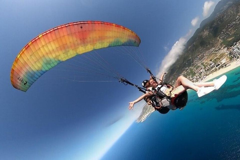 Alanya Tandem Paragliding in Alanya From 700 Meters - Inclusions and Exclusions