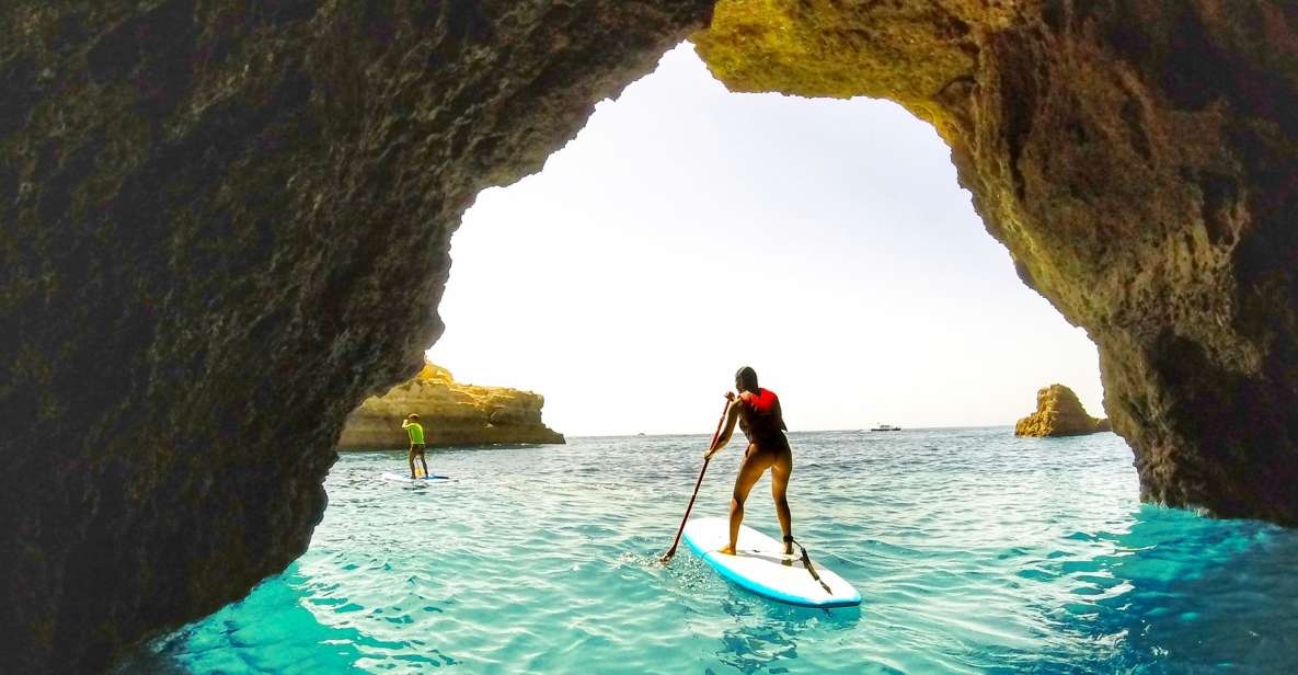 Albufeira: Stand-Up Paddle Caves and Private Beaches Tour - Activity Duration and Location