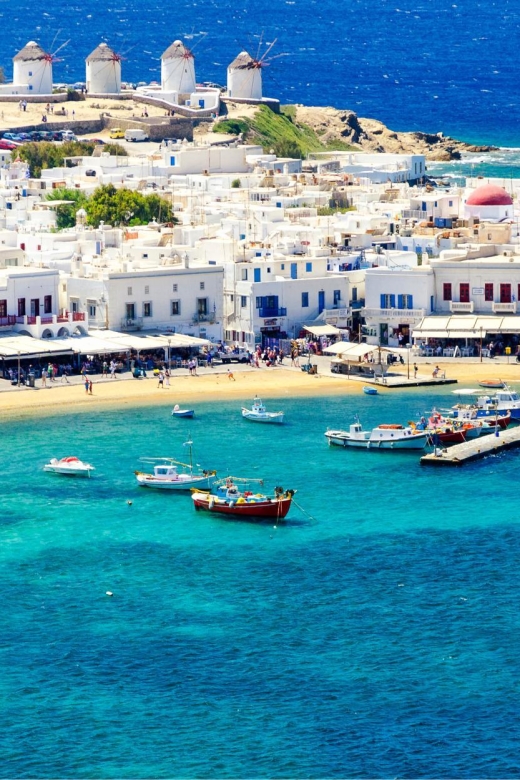 All-In-One Luxurious Mykonos Party Tour With Wine Tasting - Starting and Ending Locations