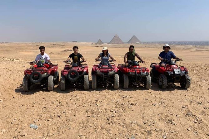 All Inclusive Tour ATV Ride at the Desert of Giza Pyramids - Accessibility and Participation