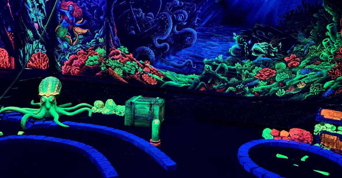 Amsterdam: 12-Hole Glow-in-the-Dark Mini-Golf Experience - Convenient Location