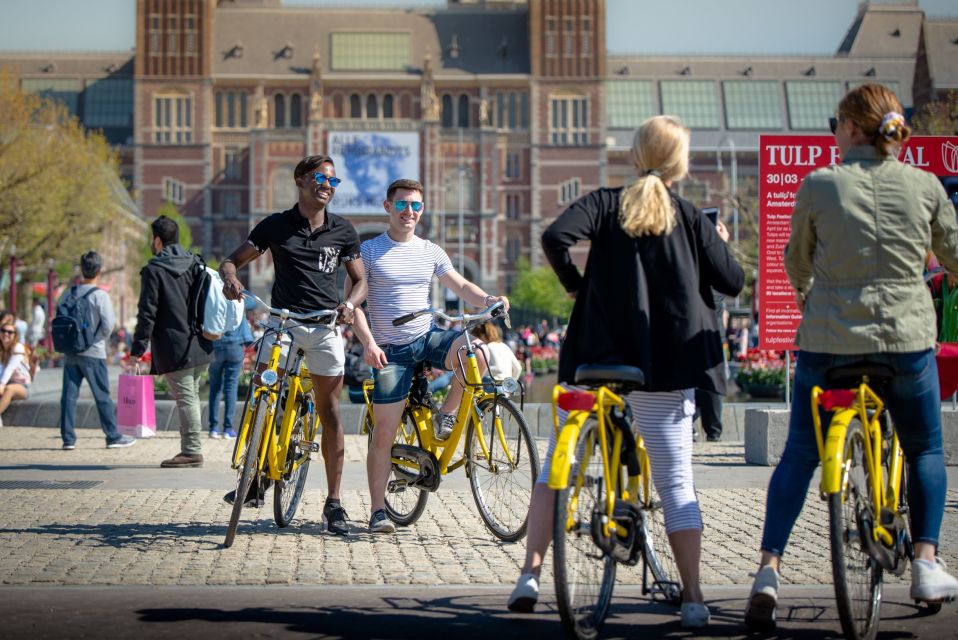 Amsterdam: 2-Hour City Highlights Guided Bike Tour - Inclusions and Exclusions