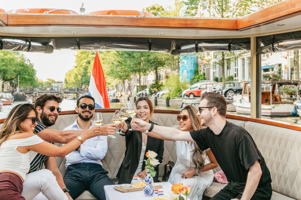 Amsterdam: Classic Boat Cruise With Cheese & Wine Option - Itinerary and Meeting Points