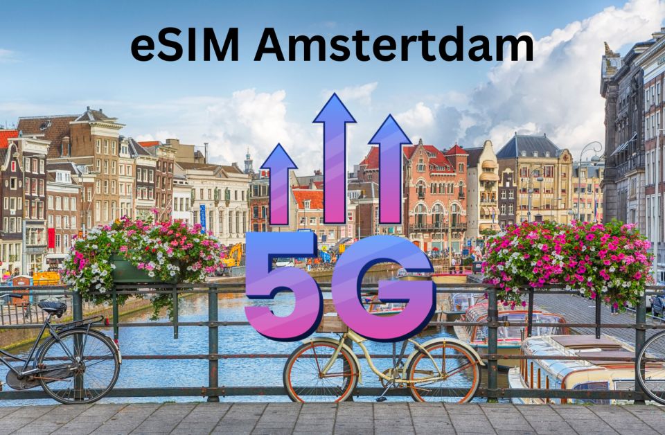 Amsterdam: Esim 4g/5g Internet Data Plan for Netherlands - Activation Process