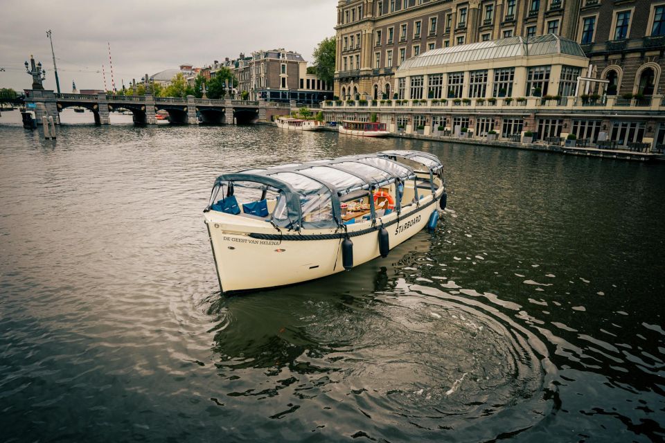 Amsterdam: Evening Canal Cruise With Unlimited Drinks Option - Itinerary and Highlights