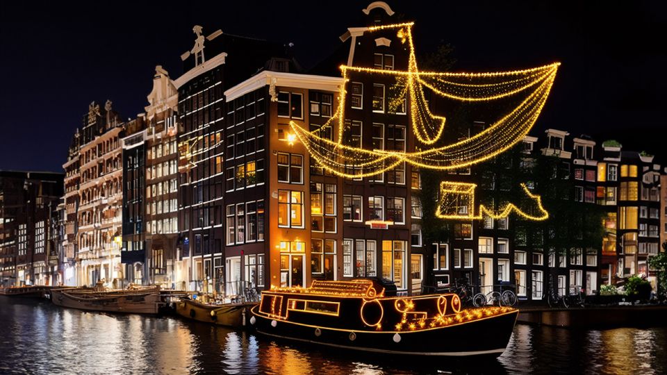 Amsterdam: Light Festival Boat Tour With Snacks and Drinks - Important Details