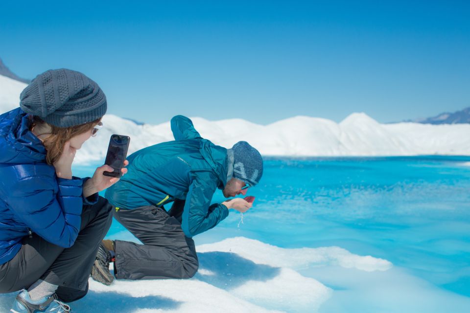 Anchorage: Knik Glacier Helicopter and Paddleboarding Tour - Jumping Into Glacial Lake