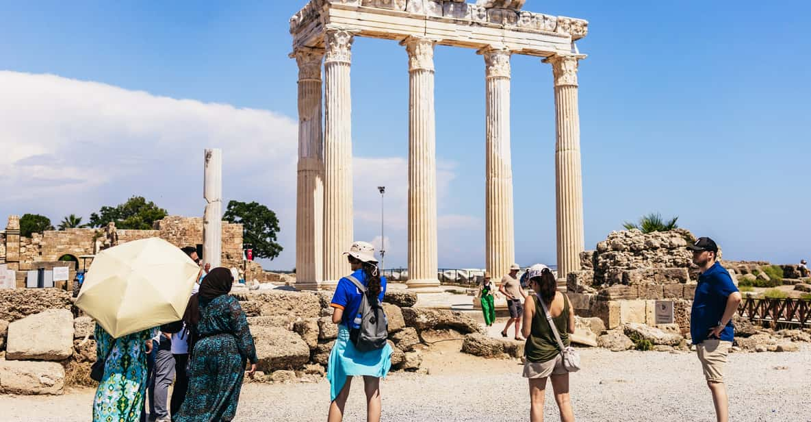 Antalya: Perge, Aspendos, City of Side, and Waterfalls Tour - Discovering the Ruins of Side