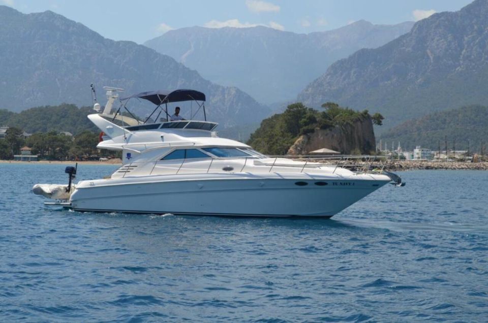 Antalya : Private Yacht Rental With Captain/Meal Included - Swim at Picturesque Bays