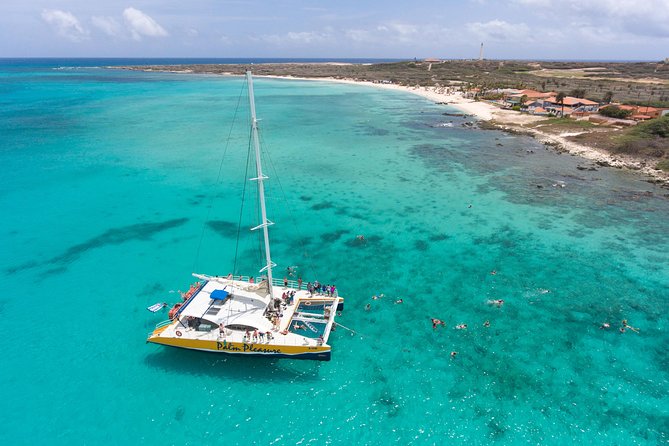 Aruba Morning Snorkel Sail Aboard Palm Pleasure Catamaran - Crew and Onboard Amenities