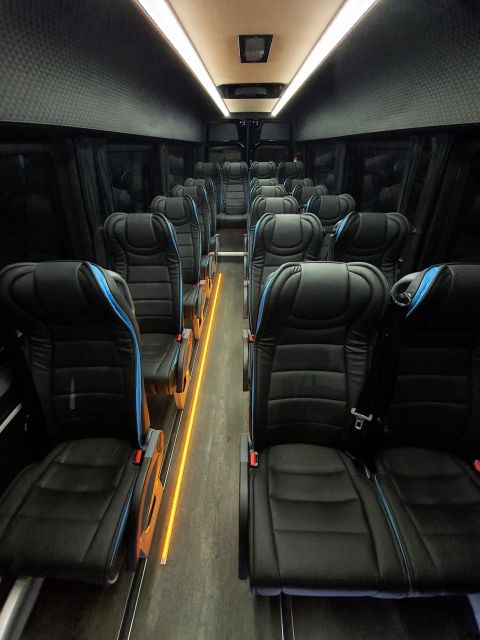 Athens Airport to Volos VIP Mercedes Minibus Private - Vehicle Information