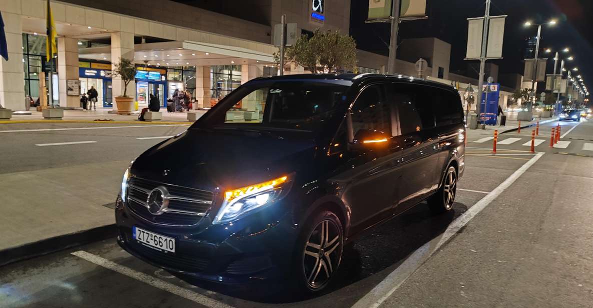 Athens: Mercedes V-Class Luxury Airport, Port, City Transfer - Vehicle Features