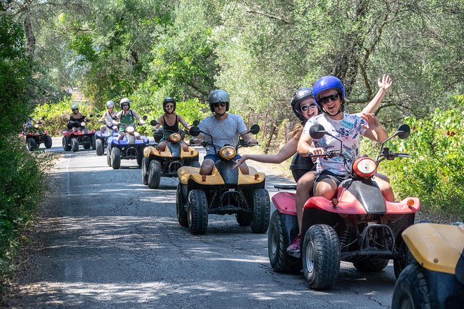 ATV Quad Guided Sightseeing/ Exploring Tour@The Pink Palace Corfu - Inclusions