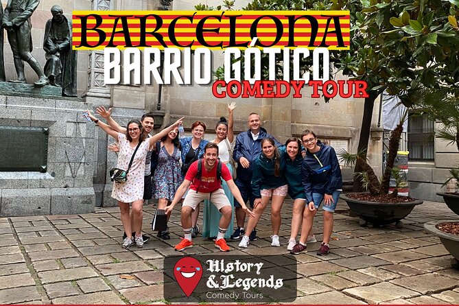 Barcelona Gothic Quarter: History&Legends Comedy Tour - Exploring the Gothic Quarter