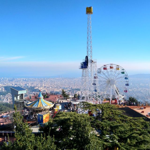 Barcelona Secret Forest: Nature Hike & Best Views - Visiting Tibidabo Cor Sagrat Church