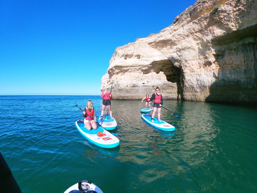 Benagil: Benagil Cave Stand Up PaddleBoard Tour at Sunrise - Itinerary Start Time