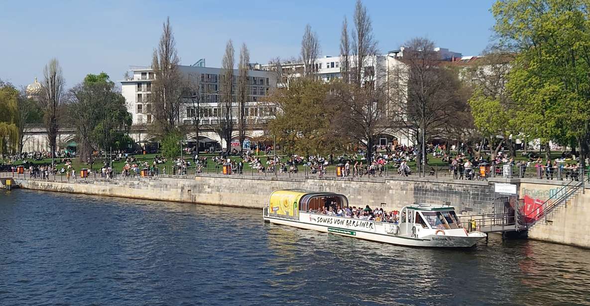 Berlin: 1-Hour City Sightseeing River Cruise - Audio Guide Commentary Details