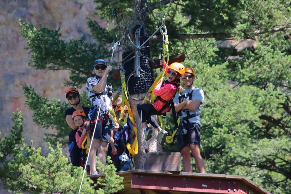 Big Sky: Classic Guided Zipline Tour (1-2 Hours) - Included in the Tour