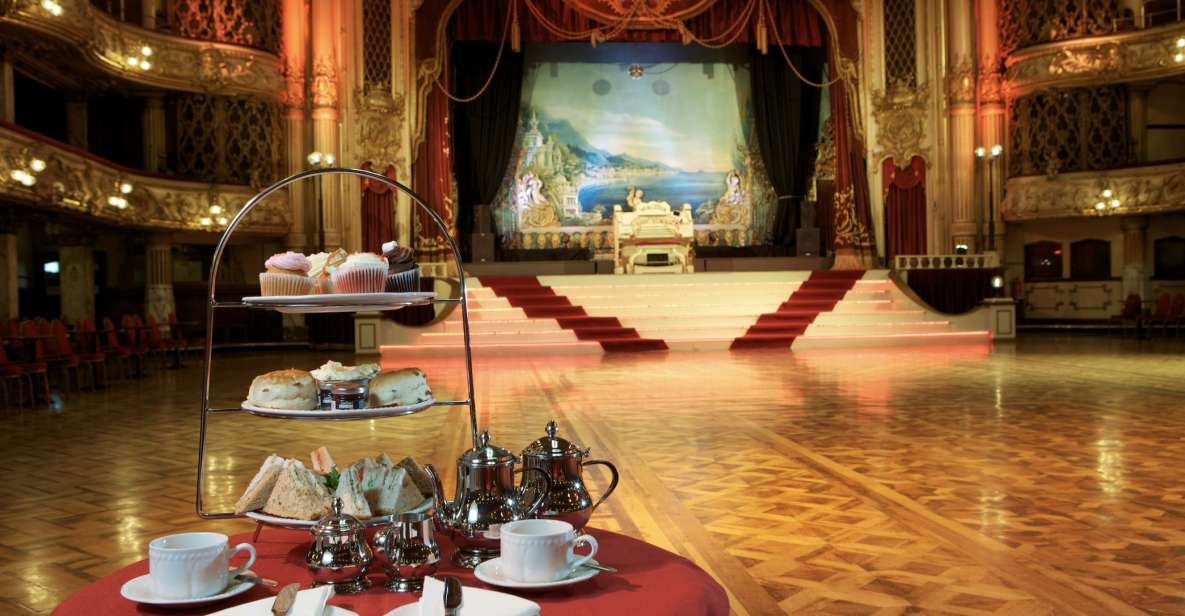 Blackpool: Afternoon Tea at Blackpool Tower Ballroom - Indulge in Sandwiches, Cakes, and Scones