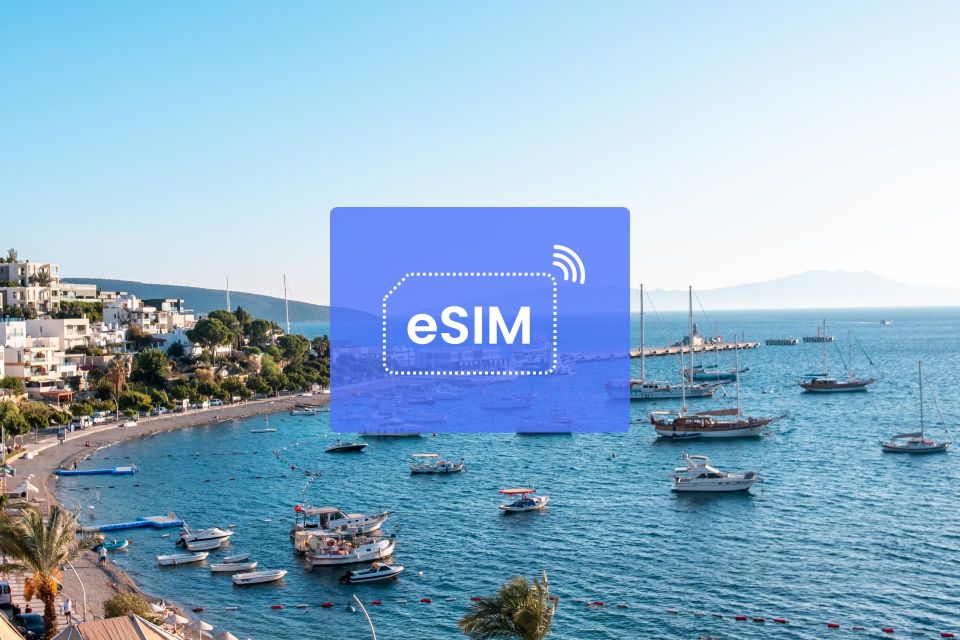 Bodrum: Turkey (Türkiye) / Europe Esim Roaming Mobile Data - Coverage and Connectivity