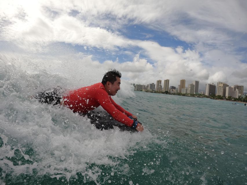 Bodyboard Lesson in Waikiki, 3 or More Students, 13+ - Lesson and Pickup