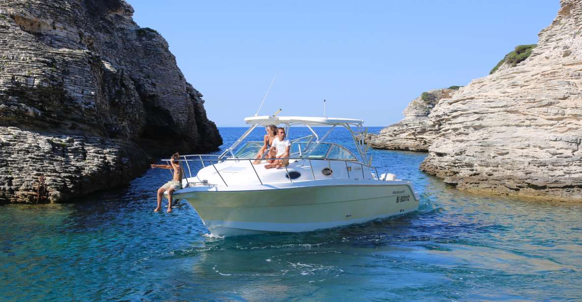 Bonifacio: Boat Trip to La Maddalena & Lavezzi Islands - Mythical Caves and Cliffs