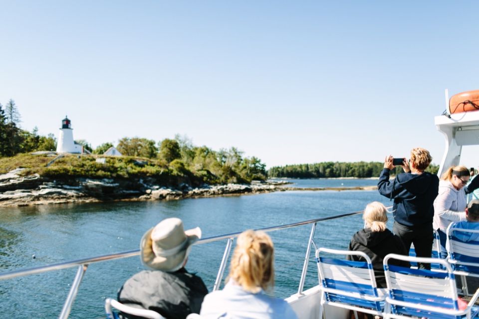 Boothbay Harbor: Pemaquid Point & Johns Bay Cruise - Inclusions