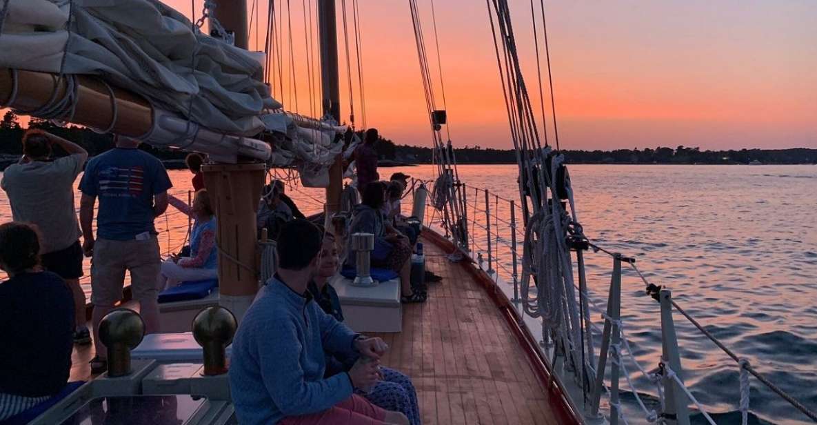 Boothbay Harbor: Schooner Apple Jack Sunset Sailing Cruise - Wildlife and Scenery