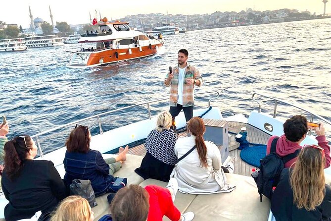 Bosphorus Guided Luxury Yacht Cruise With Live Guide (90 Minutes) - Included Refreshments