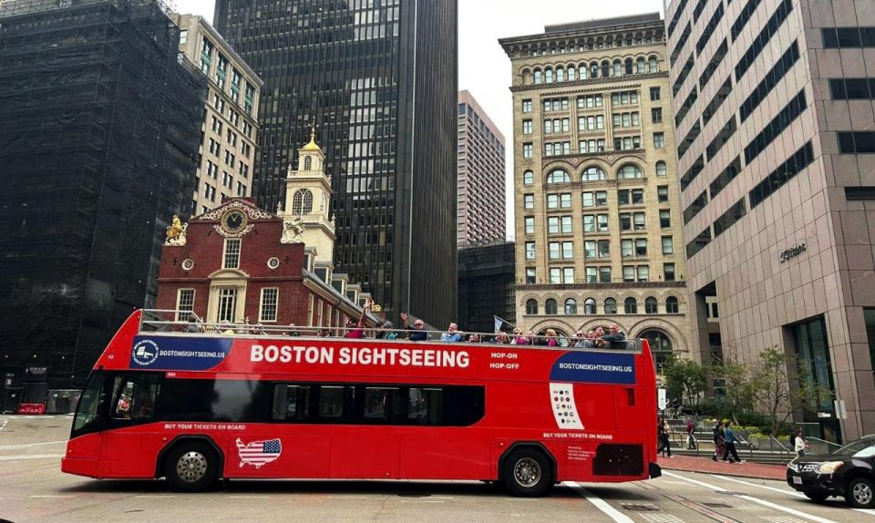 Boston: Hop-On Hop-Off Double-Decker Bus Sightseeing Tour - Tour Stops and Attractions