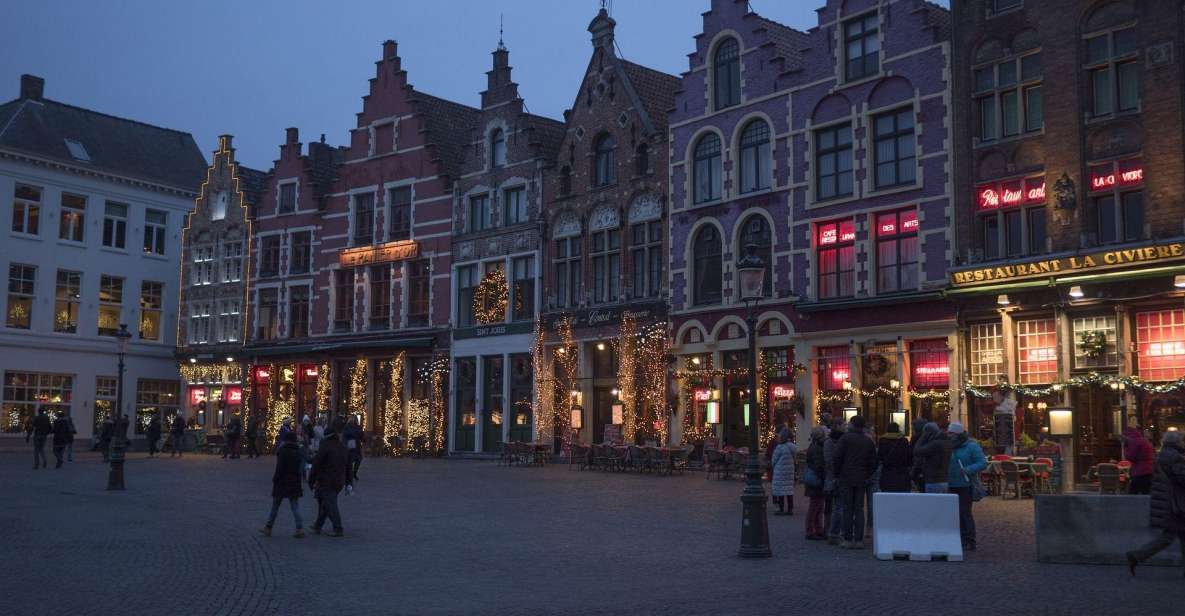 Bruges: Christmas Market Private Walking Tour - Tour Description