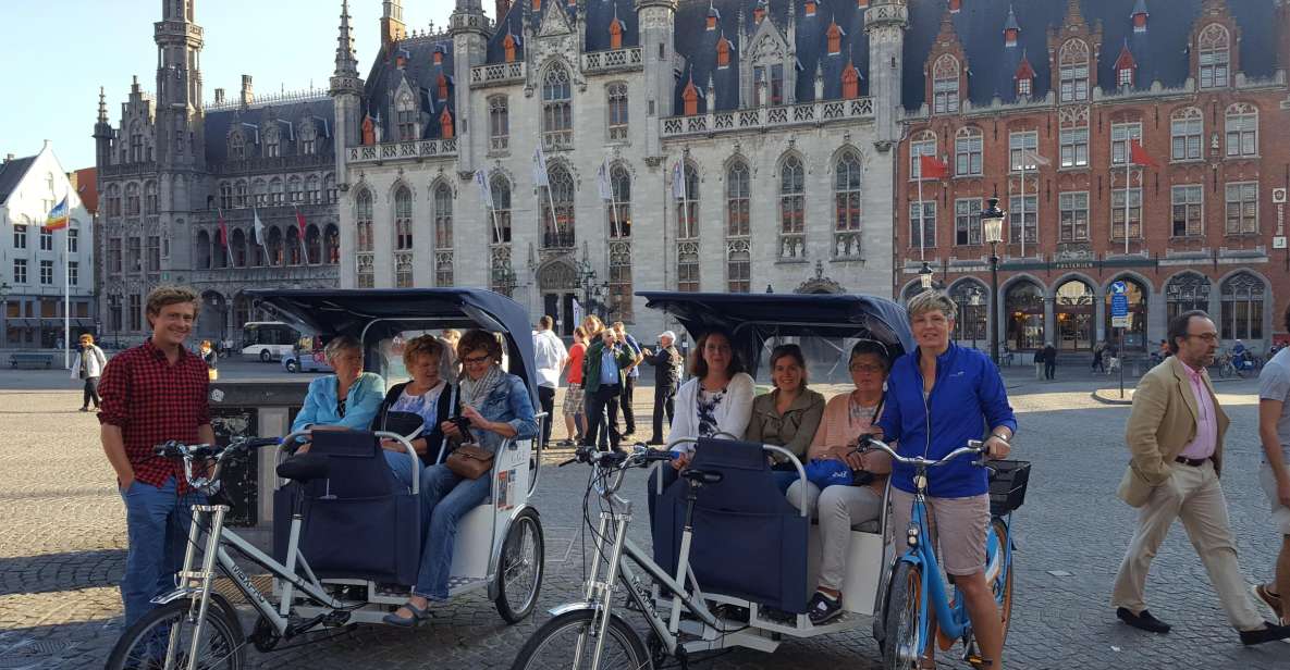 Bruges: Guided Rickshaw Tour - Tour Highlights