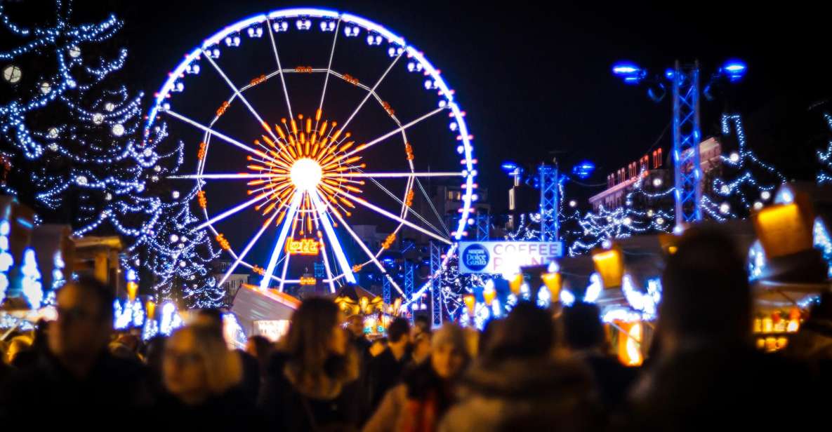 Brussels: Open Top Christmas Lights Tootbus Tour - Tour Features