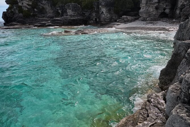 Bus to Grotto - Tobermory Flowerpot Island Cruise Bruce Peninsula - Meeting and Pickup