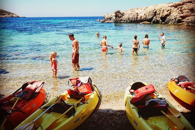 Cala Xarraca Bay - SUNSET- Kayak Trip - Start Time