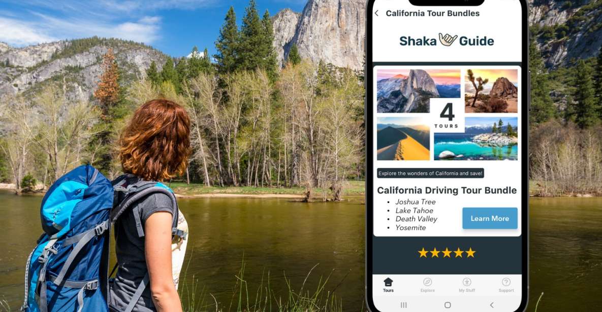 California Bundle: Self-Guided Audio Driving GPS Tour - Lake Tahoe