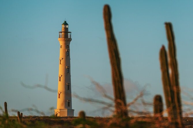 California Lighthouse Observatory Entrance in Aruba - Picturesque Ocean Views