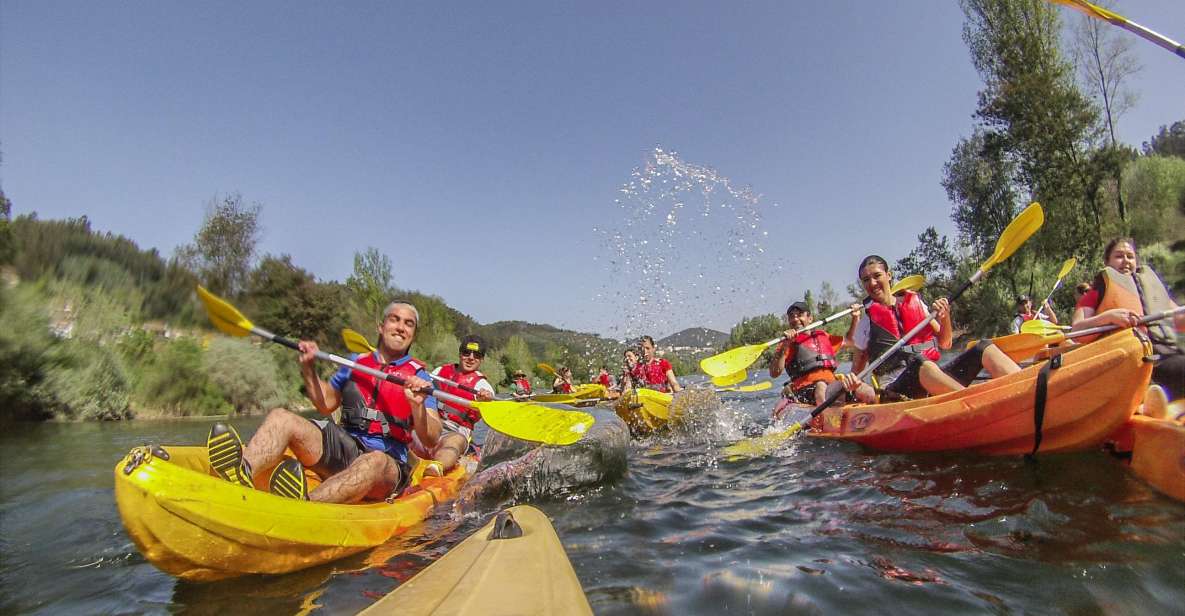 Canoeing on the Mondego River 12km, Penacova, Coimbra - Itinerary Details