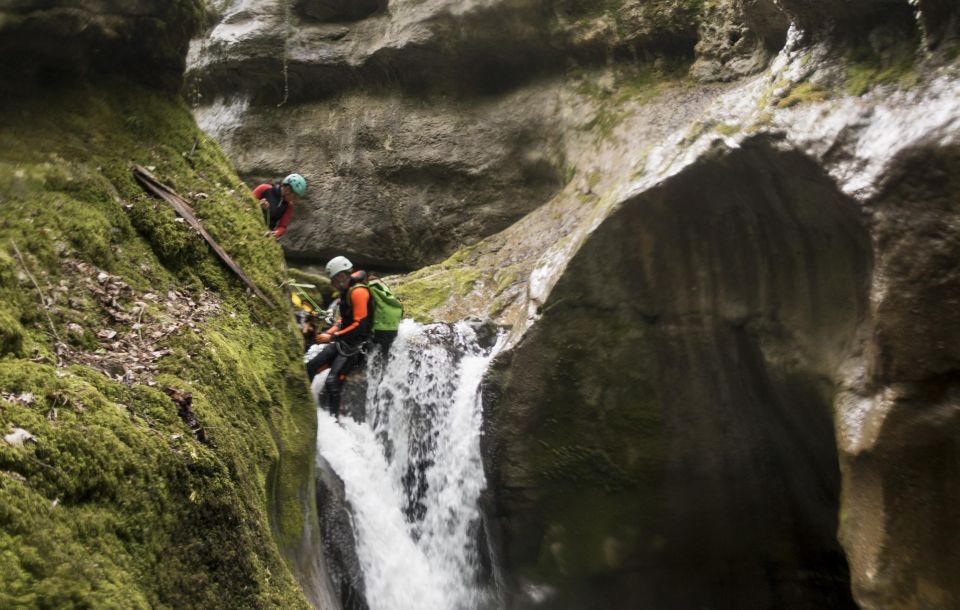 Canyoning Tour - the Upper Part of the Furon River: Vercors - Grenoble - Highlights