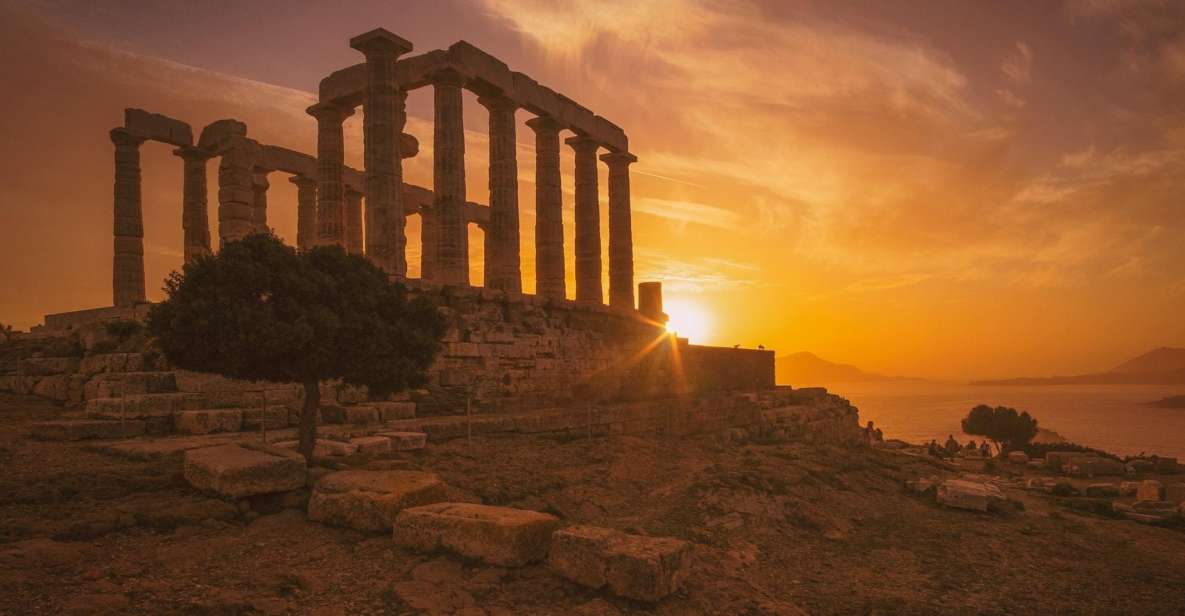 Cape Sounio Sunset Tour With a Stop to Vouliagmeni Lake - Transportation and Accessibility