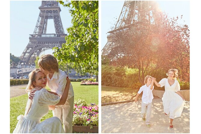 Capturing Memories in Paris - Exclusive Eiffel Tower Photo Shoot! - Edited Digital Images and Polaroid