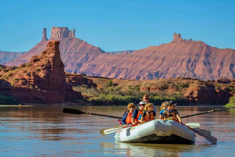 Castle Valley Rafting in Moab — Full Day With Lunch - Itinerary and Activities