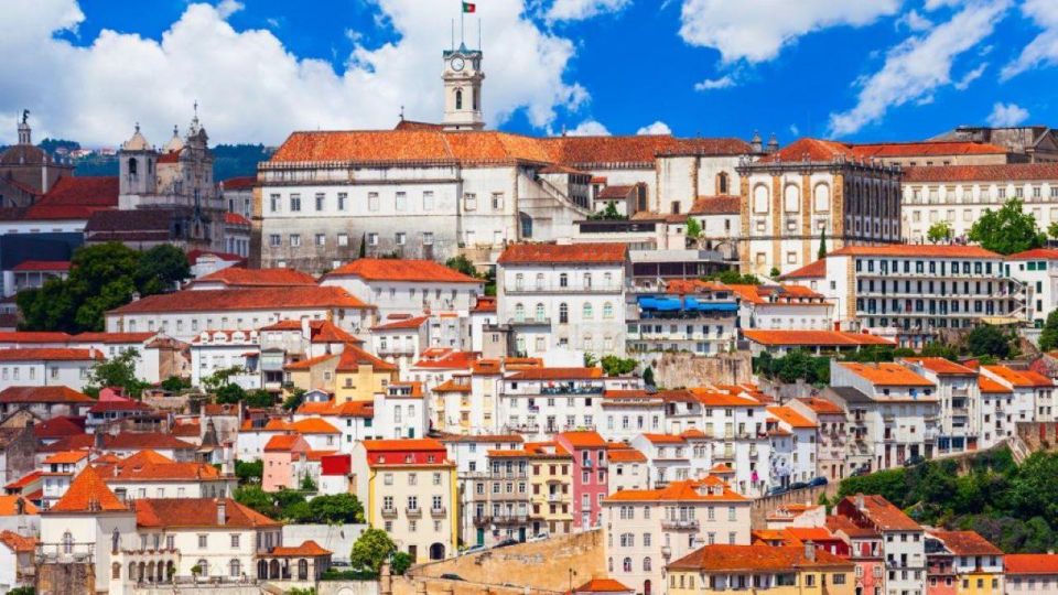 CENTER Portugal: TOUR FD Coimbra>Fatima MERCEDES V EXT LongThis Appears to Be an Itinerary or Description for a TOUR in Central Portugal, Covering the Cities of Coimbra and Fatima, and Featuring a Mercedes-Benz Van or Car of an Extended Length - Destinations Explored