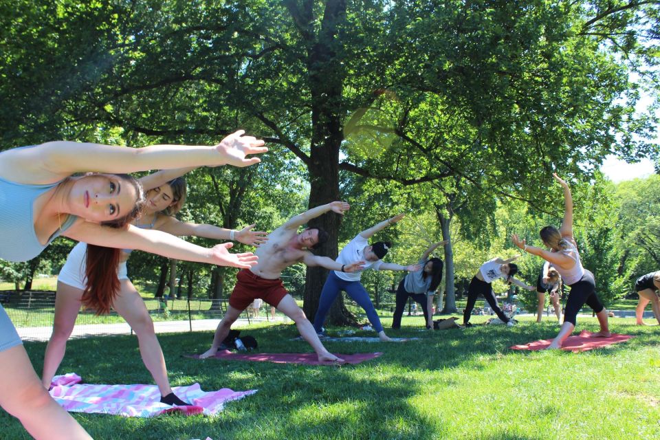 Central Park: Highest Rated Yoga Class in New York City! - Stunning Central Park Views