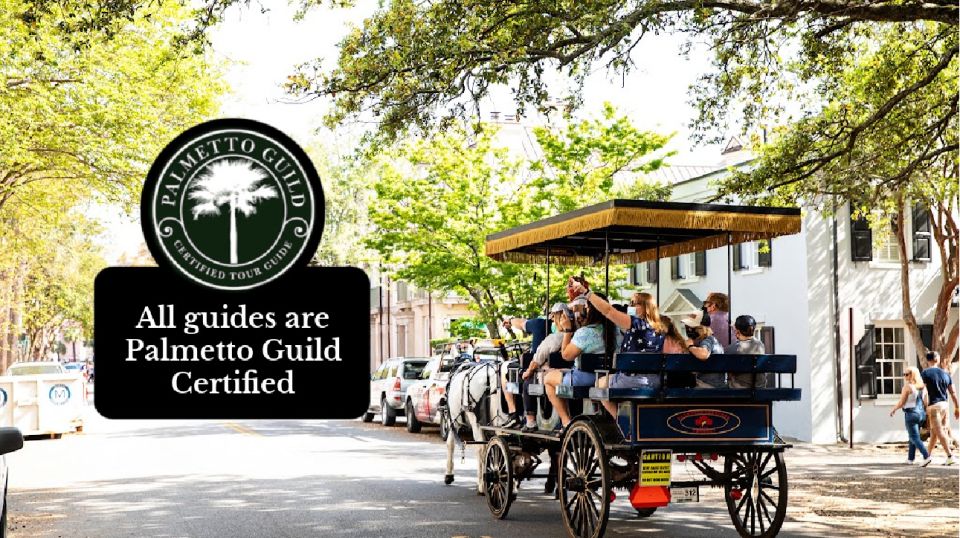 Charleston: Private Carriage Ride - Inclusions