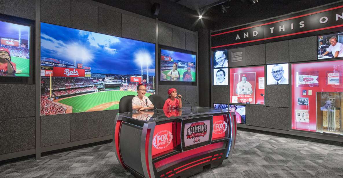 Cincinnati: Reds Hall of Fame and Museum Entry Ticket - Free Cancellation Policy