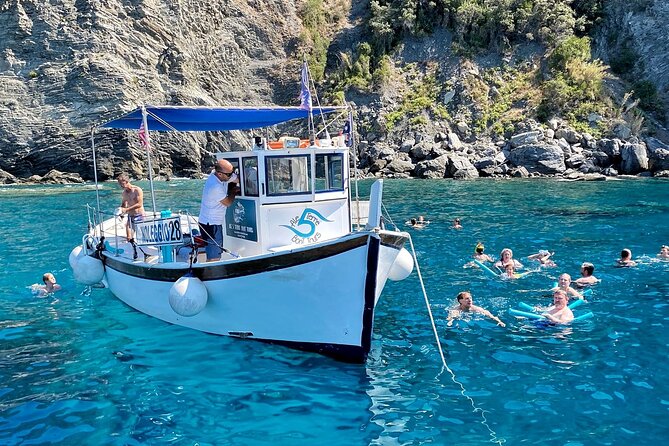 Cinque Terre Tour With a Traditional Ligurian Gozzo From Monterosso - Meeting Point and Pickup