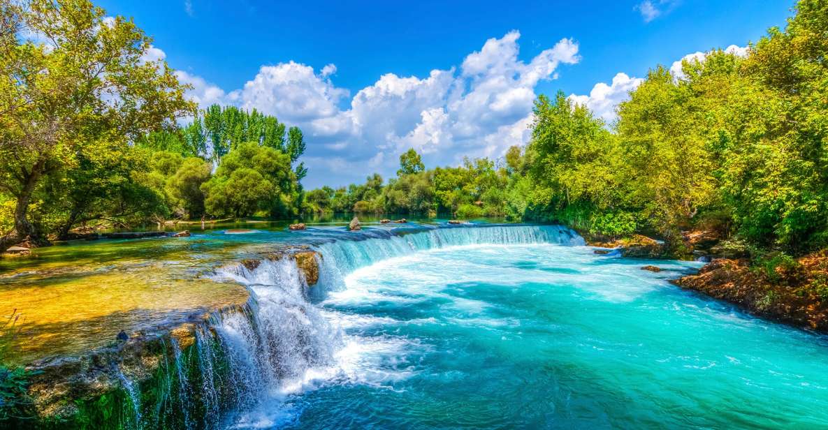 City of Side: Manavgat River Boat Lunch Cruise & Bazaar Tour - Optional Manavgat Waterfall Visit